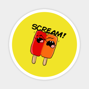 Screaming lollies Magnet